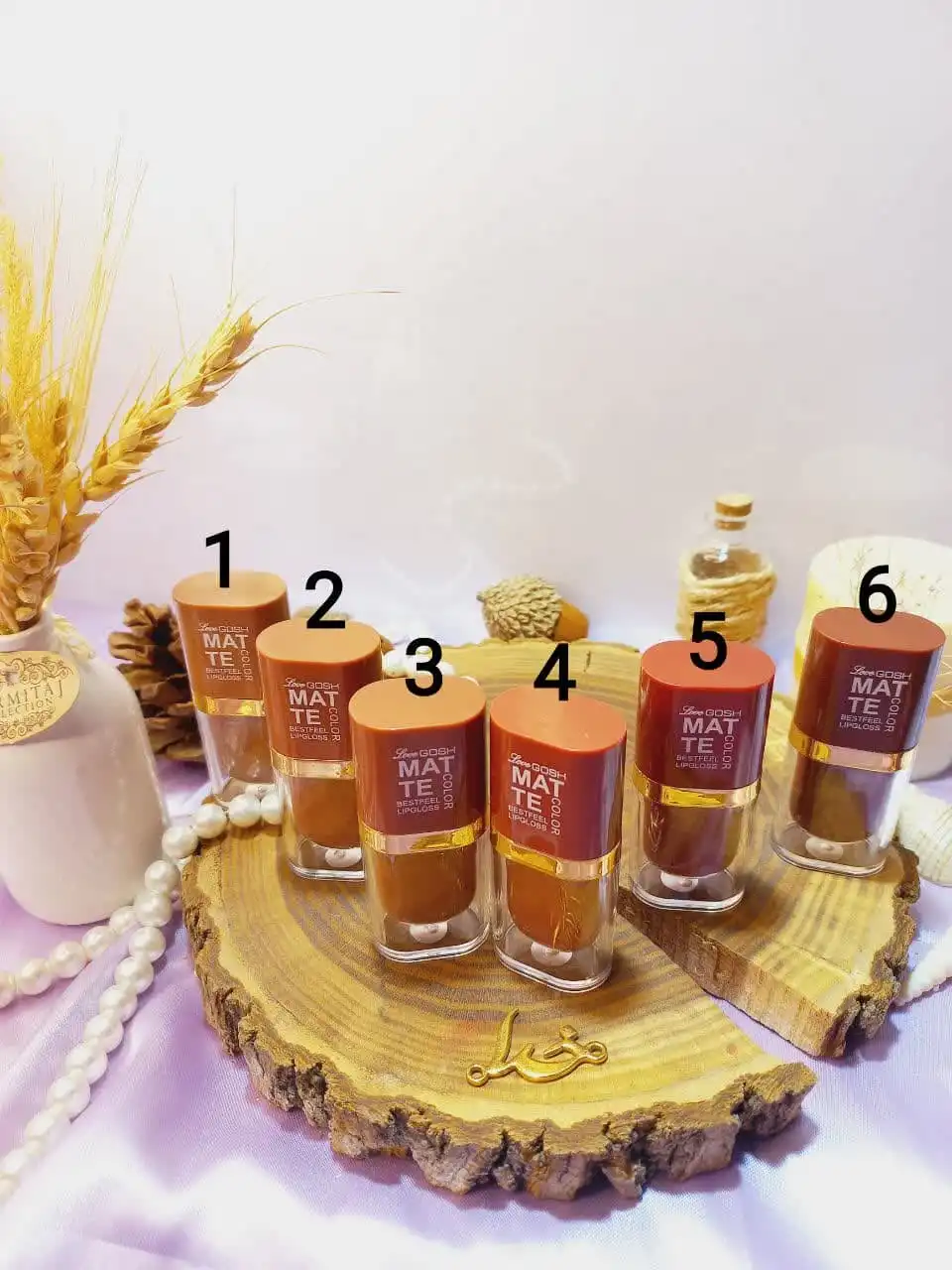 رژ لب مایع مات لاو گاش LOVE GOSH MATTE  کدGL 6076
