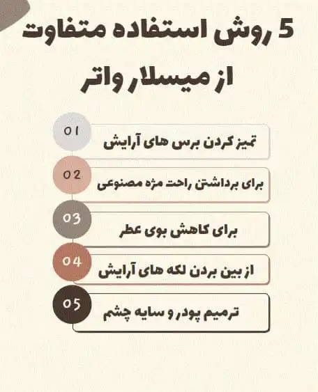 میسلار واتر پاک کننده آرایش صورت LENLE کد 4700