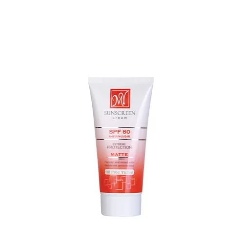 کرم ضد آفتاب مات رنگی فاقد چربی SPF 60 مای – 50 میلی لیتر