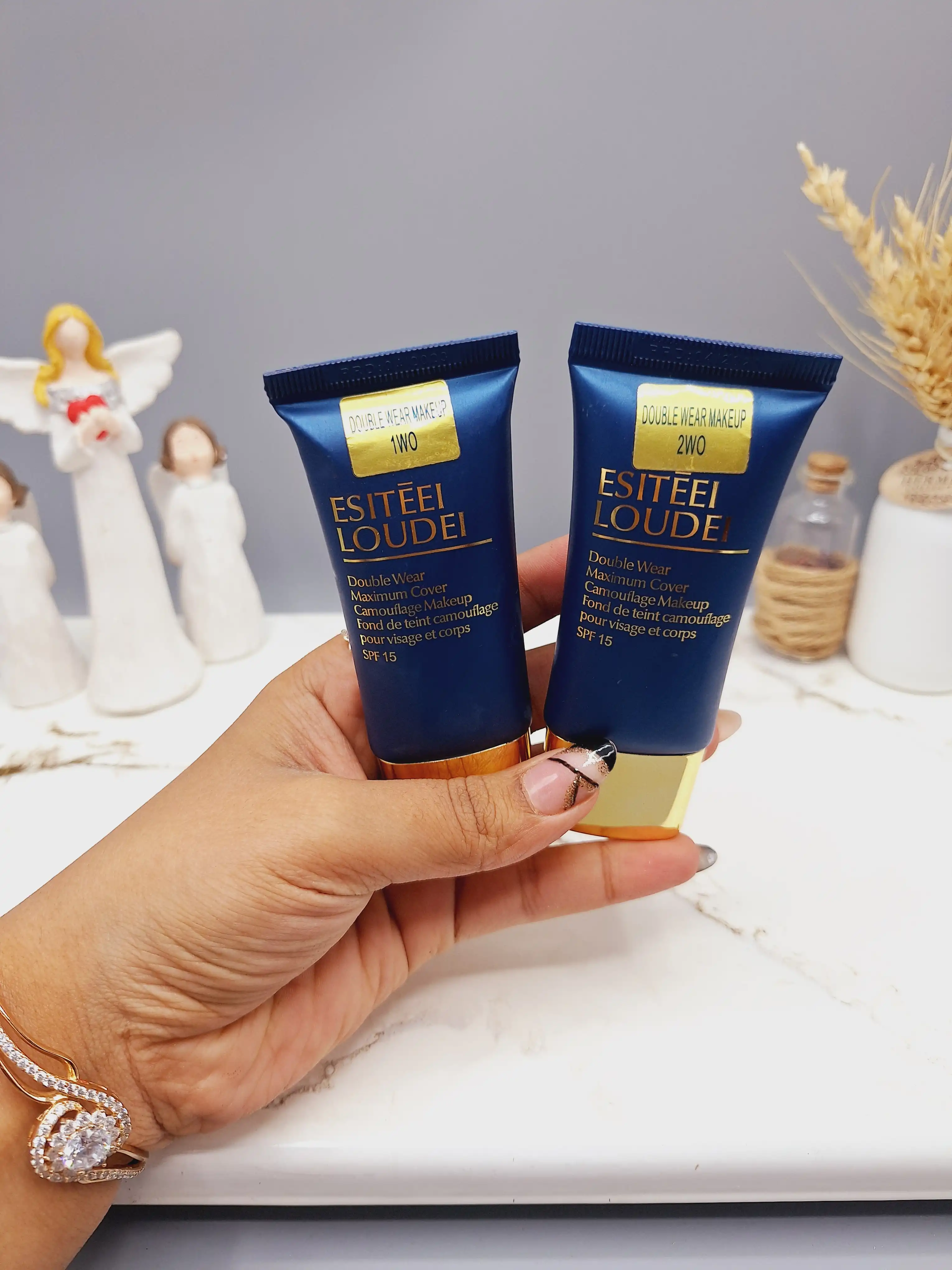 کرم پودر تیوپی 35 میل استی لادر دارای spf15