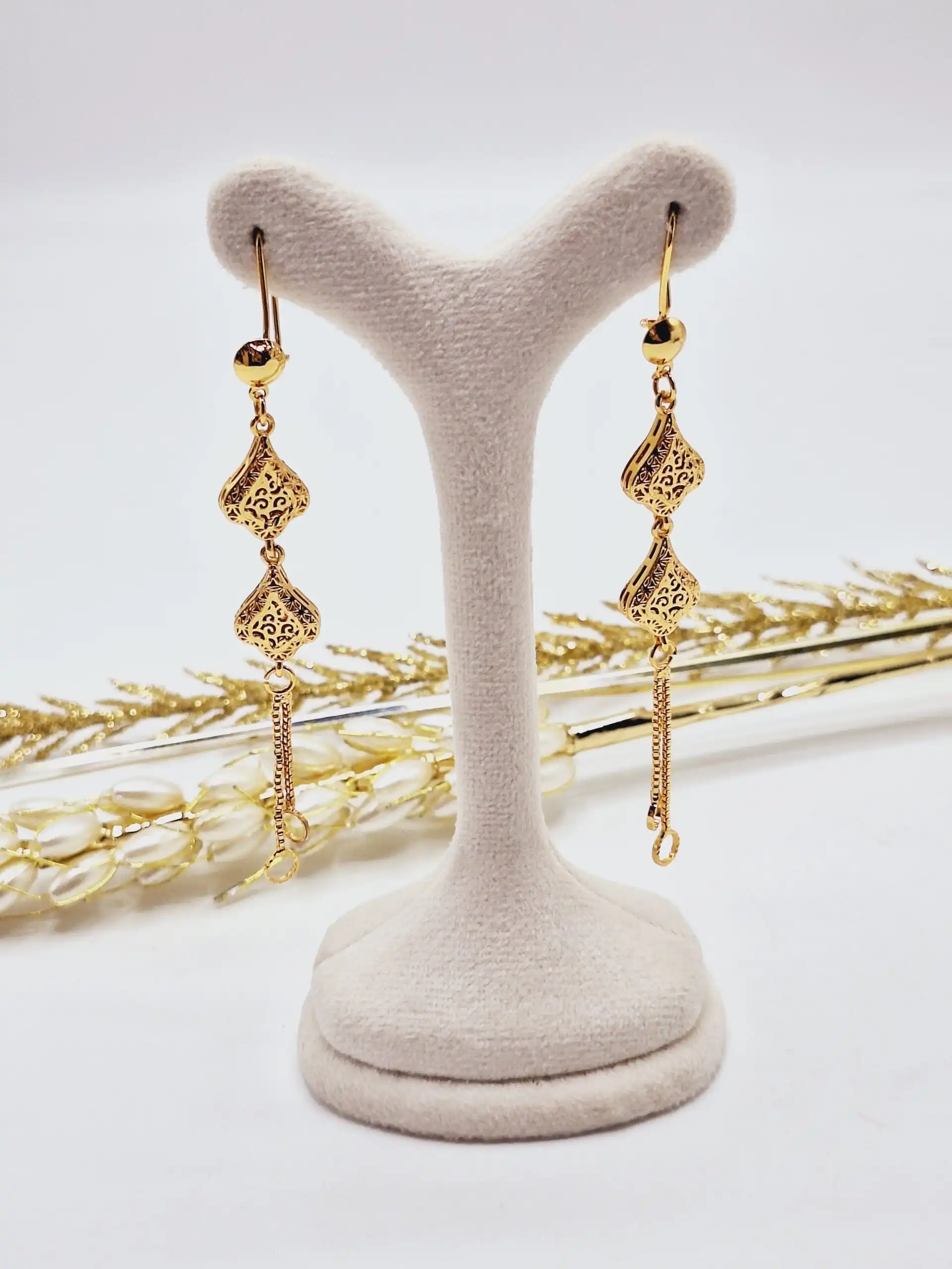 گوشواره مجلسی آویز دار مارک ژوپینگ